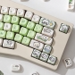 Panda 104+38 MOA Profile Keycap Set Cherry MX PBT Dye-subbed for Mechanical Gaming Keyboard